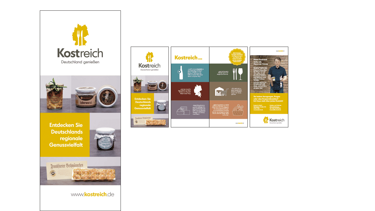 Kostreich Screendesign Website-Entwicklung