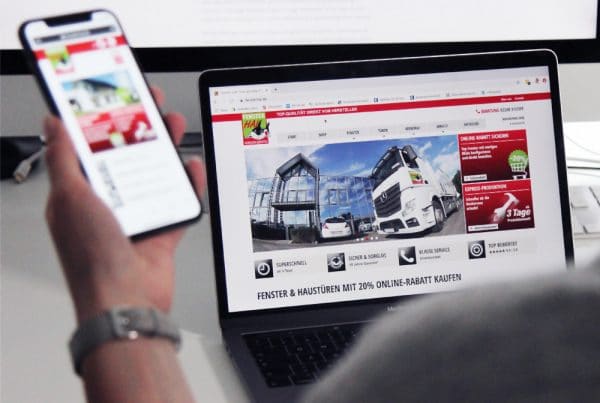 FensterHAI Website Mobile und Desktop