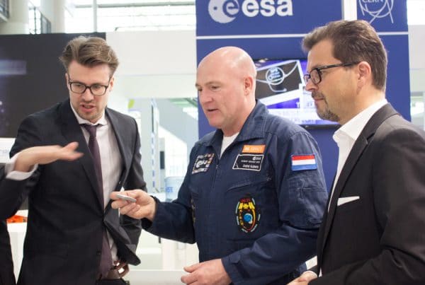 Europäische Weltraumorganisation ESA Messebau und Messe-PR