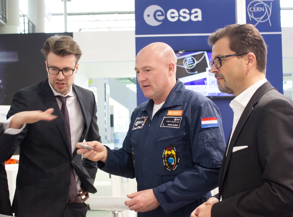 Europäische Weltraumorganisation ESA Messebau und Messe-PR