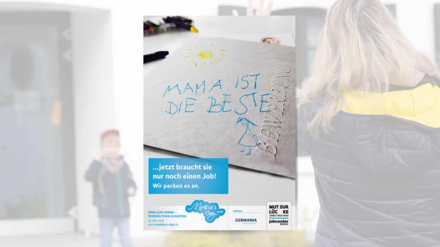 Arbeitgeberposter zum Mother's Day