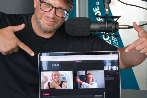 Christian Windeck bei der Podcast-Aufnahme mit seinen Gästen des GdW