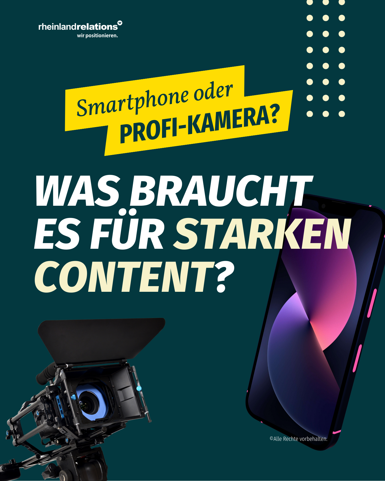 Von Smartphone bis Profi-Equipment: Welches Video-Setup für welchen Zweck?