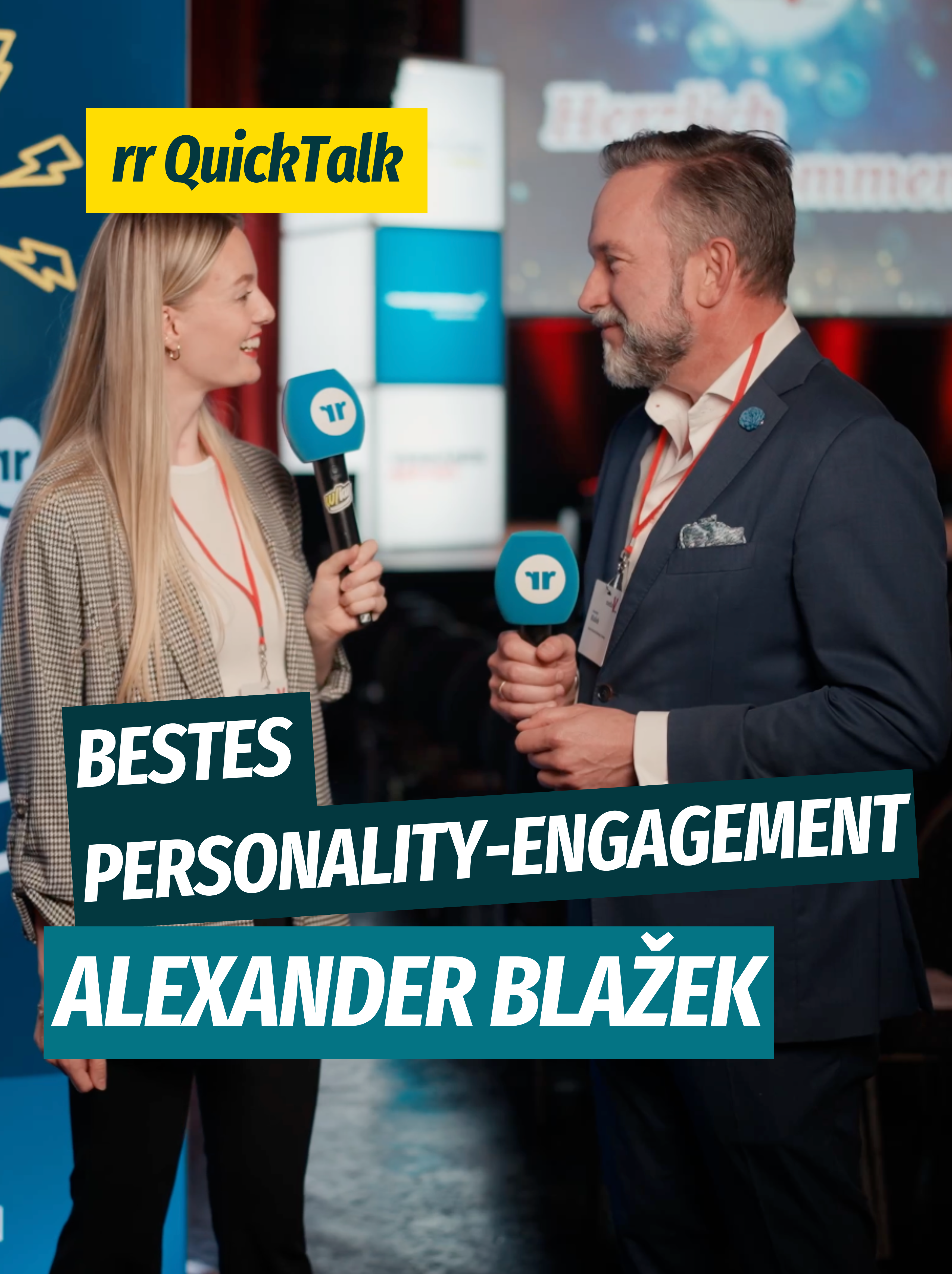 Ausgezeichnet authentisch: Alexander Blažek räumt ab