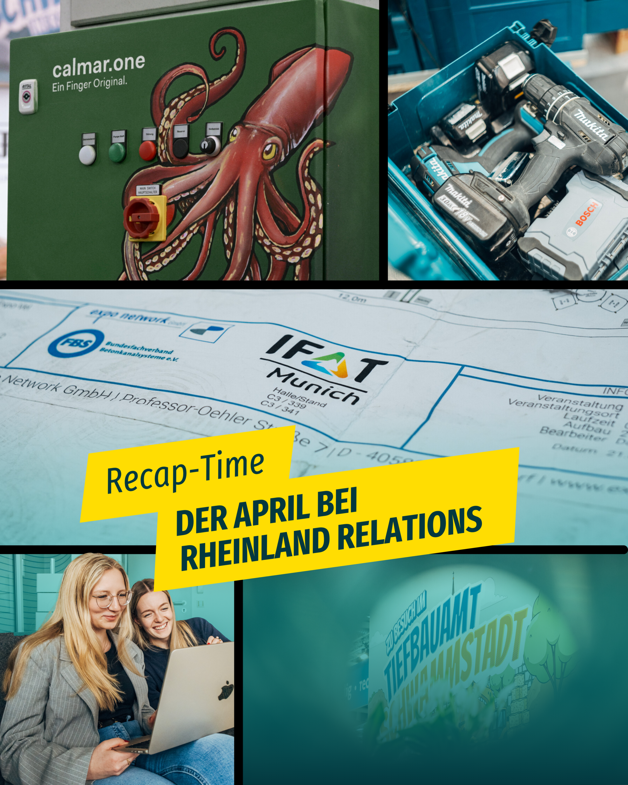 April-Recap: Messe, Messe, Messe
