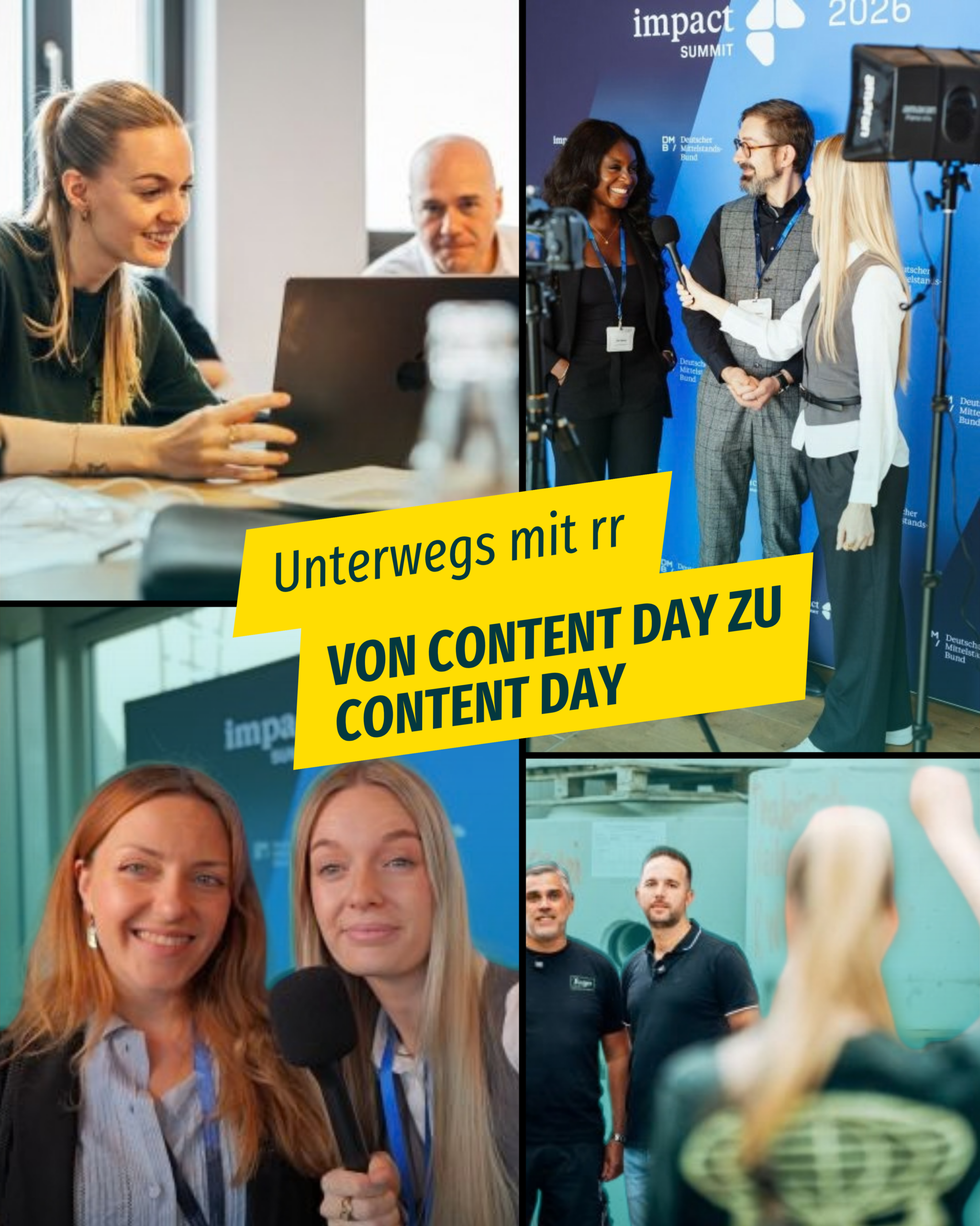 rheinland relations unterwegs: Content Days bei Finger-Beton und dem DMB